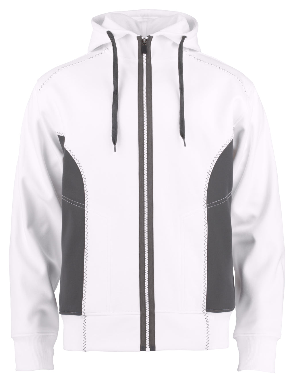 2116 FELPA FULL ZIP CAPPUCCIO