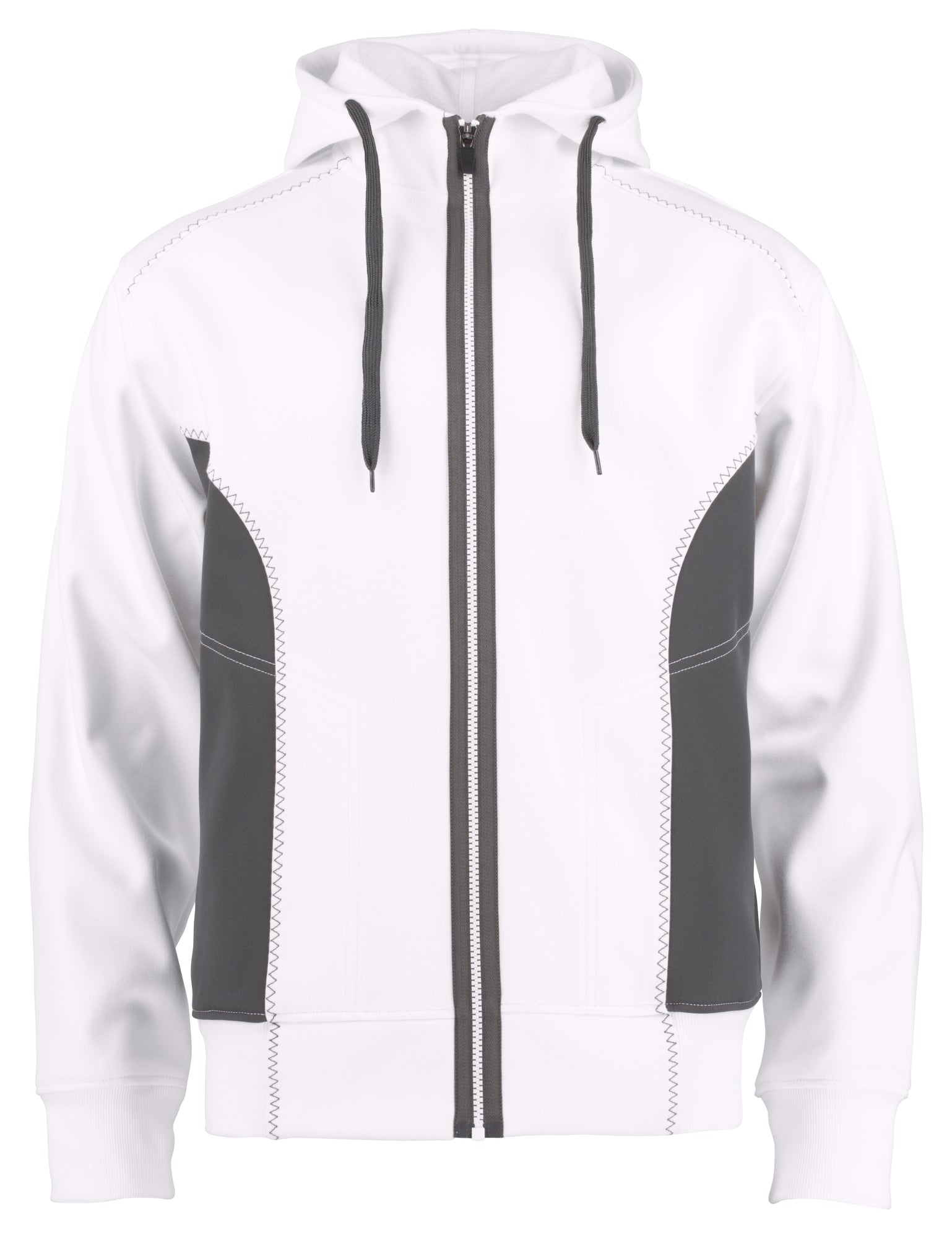 2116 FELPA FULL ZIP CAPPUCCIO