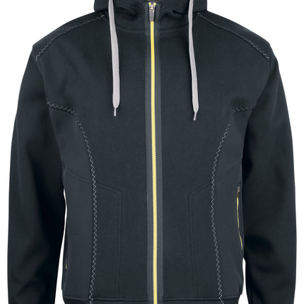 2116 FELPA FULL ZIP CAPPUCCIO