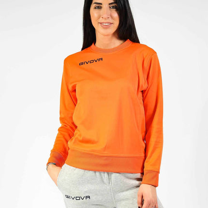 Felpa Givova girocollo in polarfleece