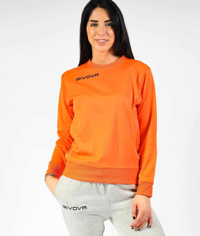 Felpa Givova girocollo in polarfleece
