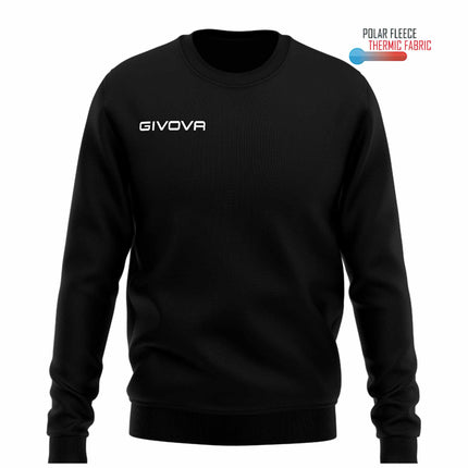Felpa Givova girocollo in polarfleece