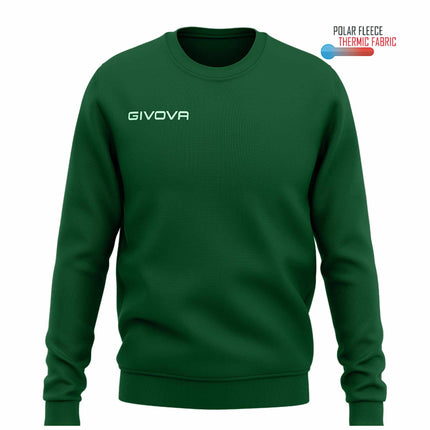 Felpa Givova girocollo in polarfleece