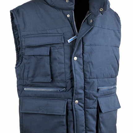 Gilet lavoro invernale navy