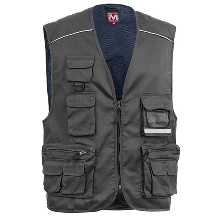 Gilet lavoro multitasche