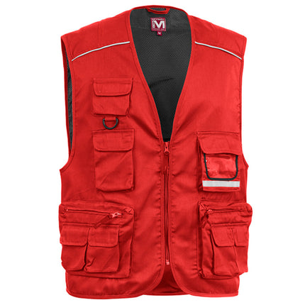 Gilet lavoro multitasche