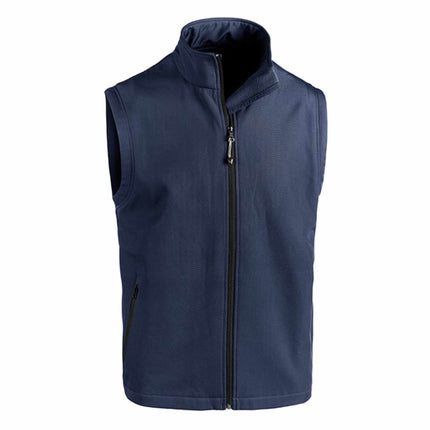 GIlet da lavoro in softshell navy