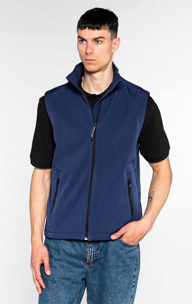 GIlet da lavoro in softshell