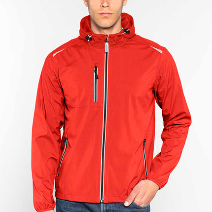 Giubbotto leggero softshell rosso