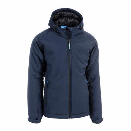 Giacca da lavoro softshell blu