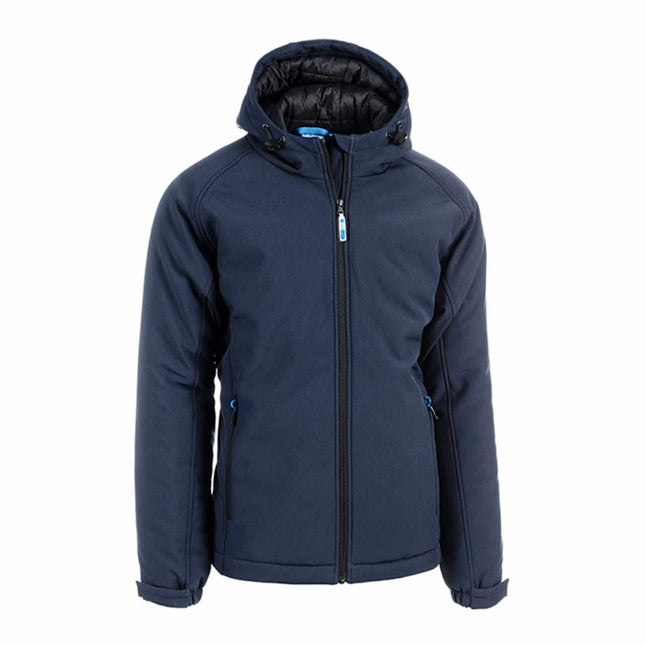 Giacca da lavoro softshell blu