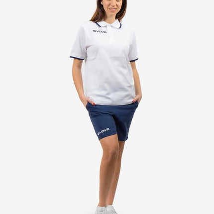 Kit rappresentanza estivo Givova Bianco Blu donna