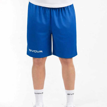 Pantaloncino sportivo Givova Capo in interlock con logo ricamato