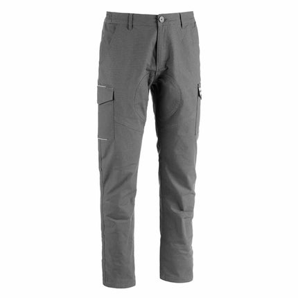 Pantalone da lavoro antistrappo grigio
