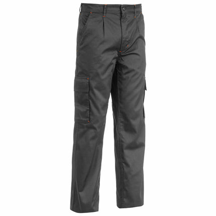 Pantalone lavoro multitasche grigio