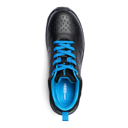Scarpa lavoro nera e blu