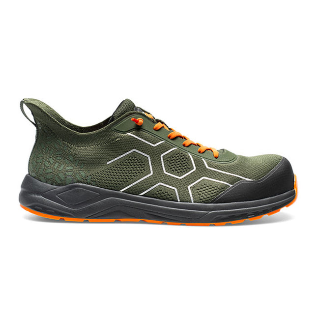 Scarpa antinfortunistica leggera verde