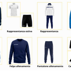 Collection image for: Set sportivi completi per squadre