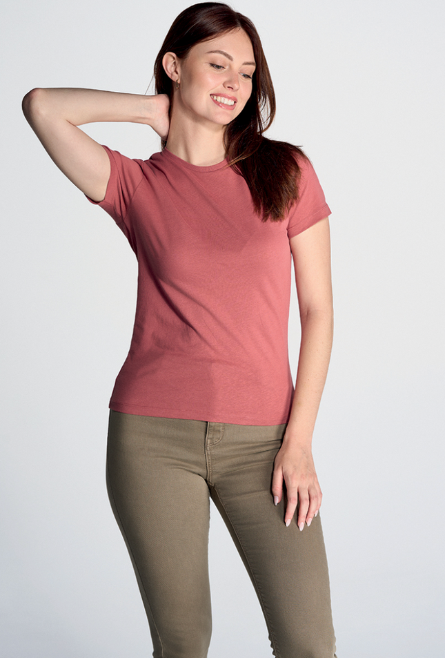 T-shirt donna manica corta regular | Jhk TSRLPRM