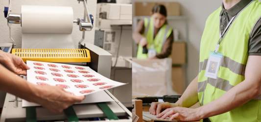 Stampe stickers e adesivi e alta visibilità Divisa mia